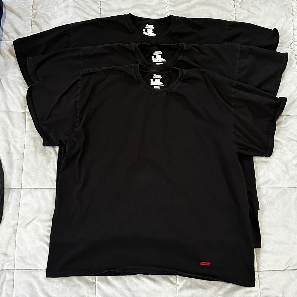 Mens Supreme x Hanes Shirts